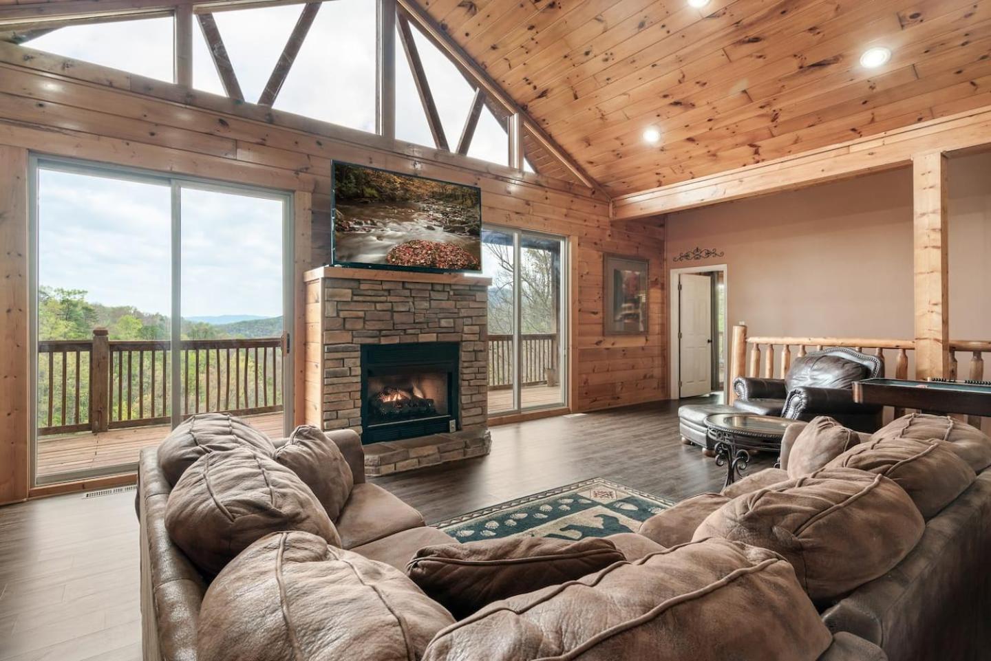 Top Mtn Views, Hottub, Games, 4 Suites, Pets Sevierville Eksteriør billede